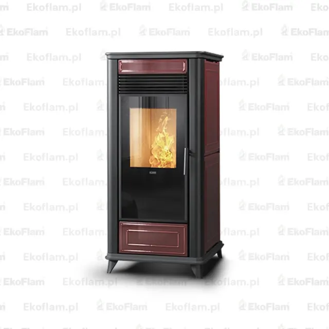Pellet stove Klover Class 90 Air Maiolica bordo