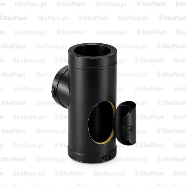 DI 100-T 90 ETHT trójnik wyczystkowy z drzwiczkami RAL9030