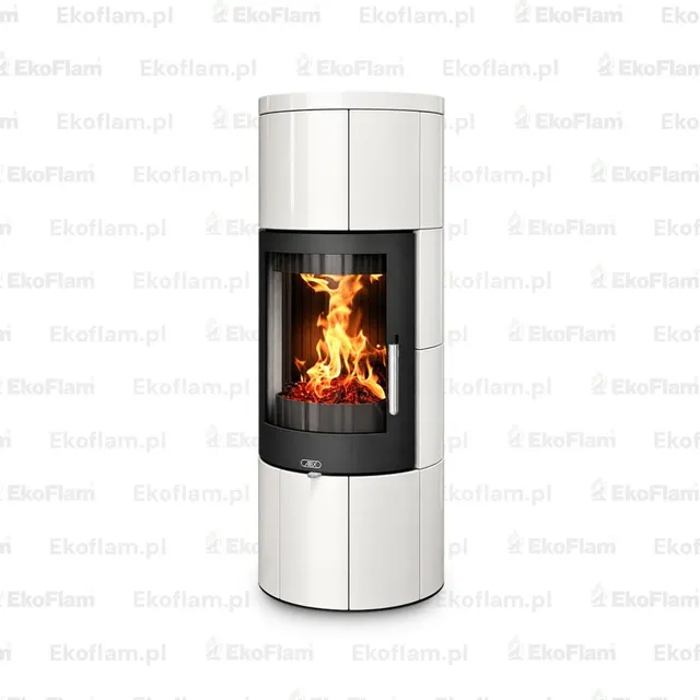 Wood-burning stove ABX Galie pearl