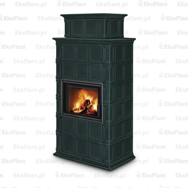 Wood-burning stove Romotop Baracca 11 H Maiolica 19900