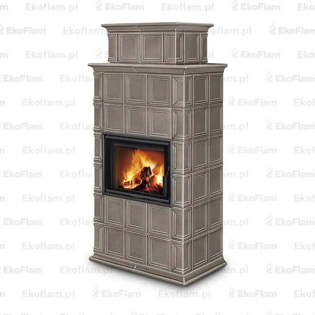 Wood-burning stove Romotop Baracca 11 H Maiolica 83606