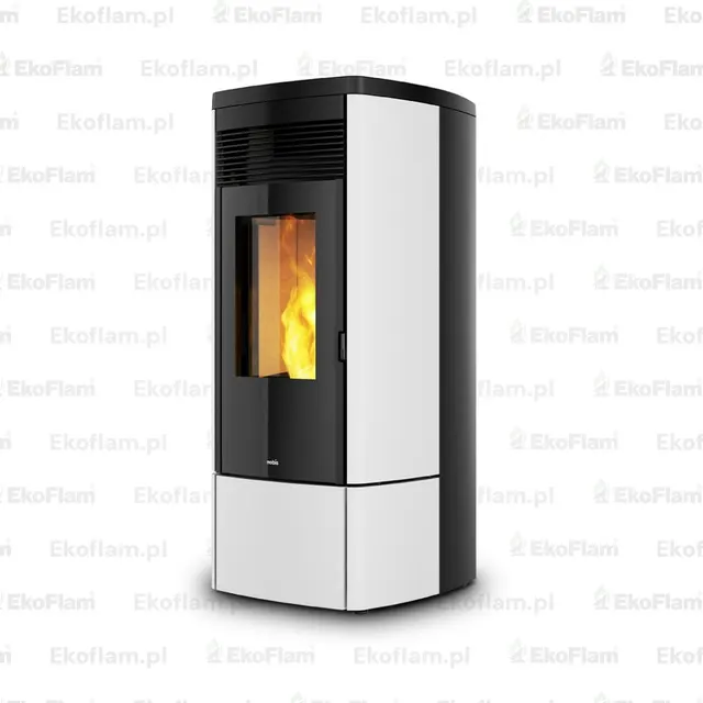 Pellet stove Nobis A11/13 Zenith Plus V steel white