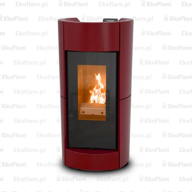 Pellet stove Thermorossi Chic Natural Plus Maiolica bordo