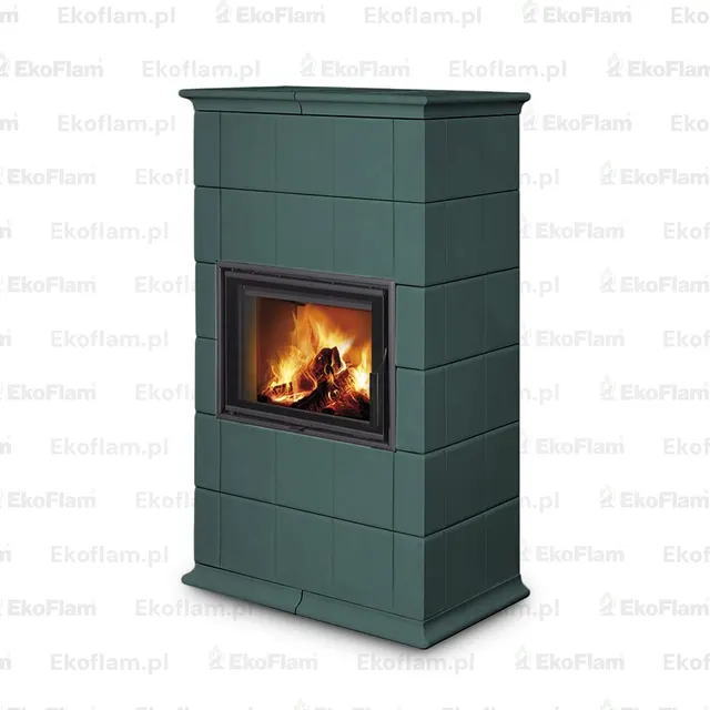 Wood-burning stove Romotop Baracca 10 Maiolica 19900
