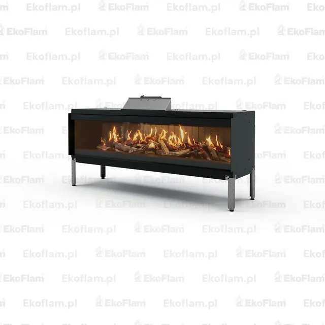 Holographic fireplace Nobis Janus 170