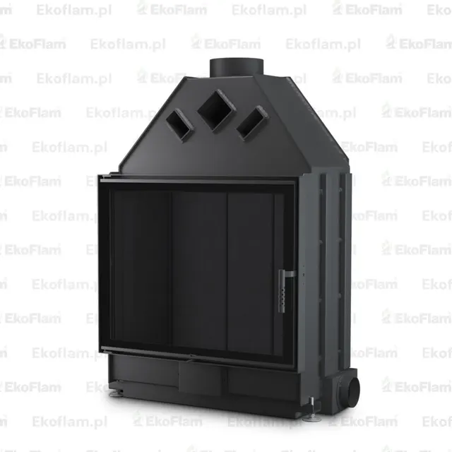 Wkład kominkowy na drewno Unico Dragon 6 XXL Portal black
