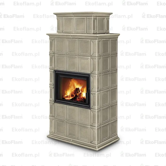 Wood-burning stove Romotop Baracca 11 H Maiolica 92300