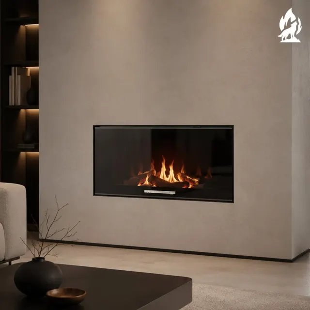 Wood-burning insert Moretti Design Monodesign 120
