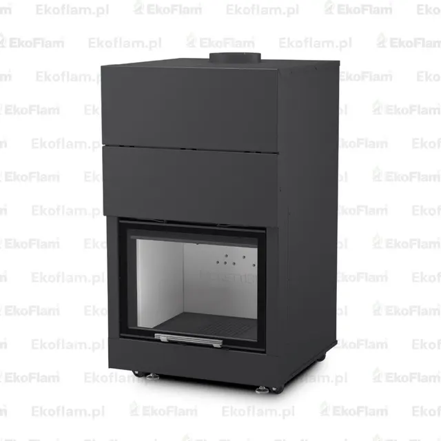 Wood-burning insert Moretti Design Monodesign 60