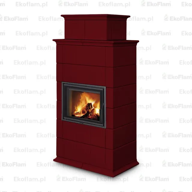 Wood-burning stove Romotop Baracca 10 H Maiolica 72701