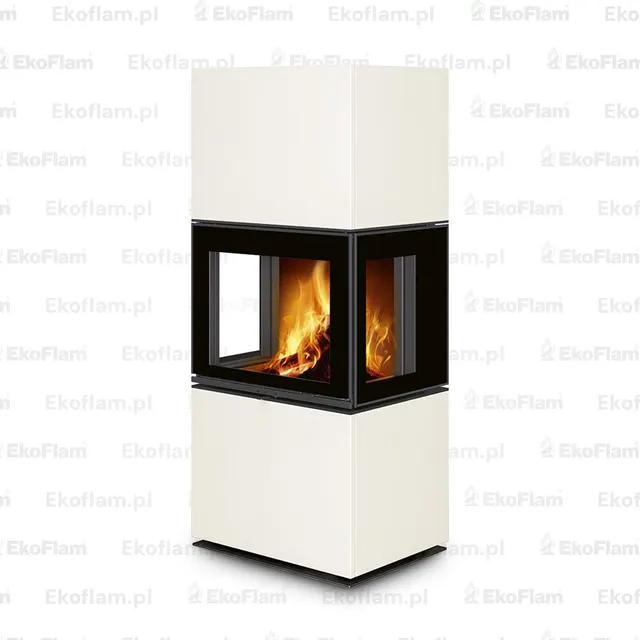 Kominek na drewno Romotop Lera C G ceramika  92300 elfe