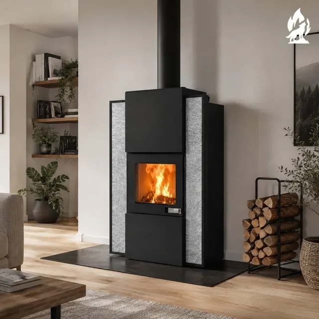 Kominek hybrydowy Jolly-Mec Foghet Evo Aria Serie S steatyt