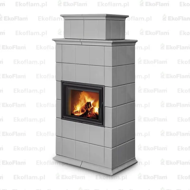 Wood-burning stove Romotop Baracca 10 H Maiolica 51502