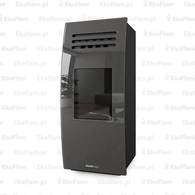 Pellet stove Moretti Design Dream Relax 10 glass grey