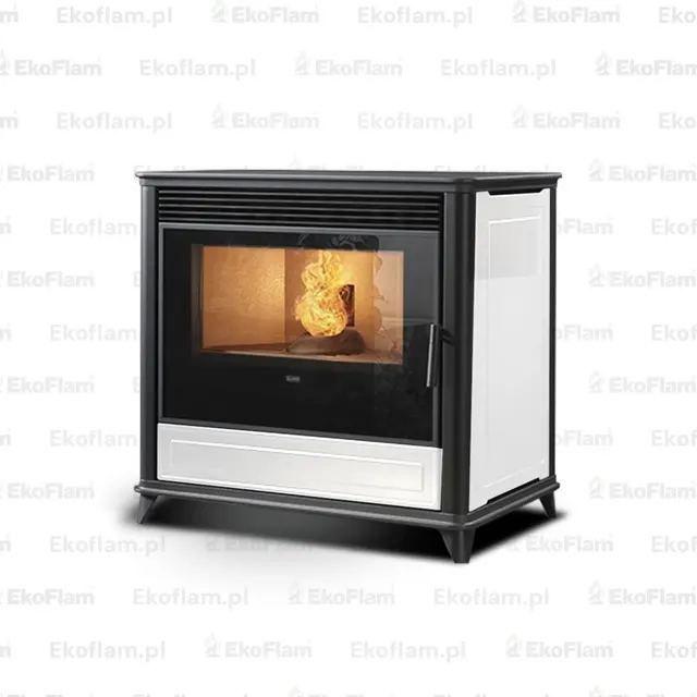 Pellet stove Klover Lady  Air Maiolica avorio