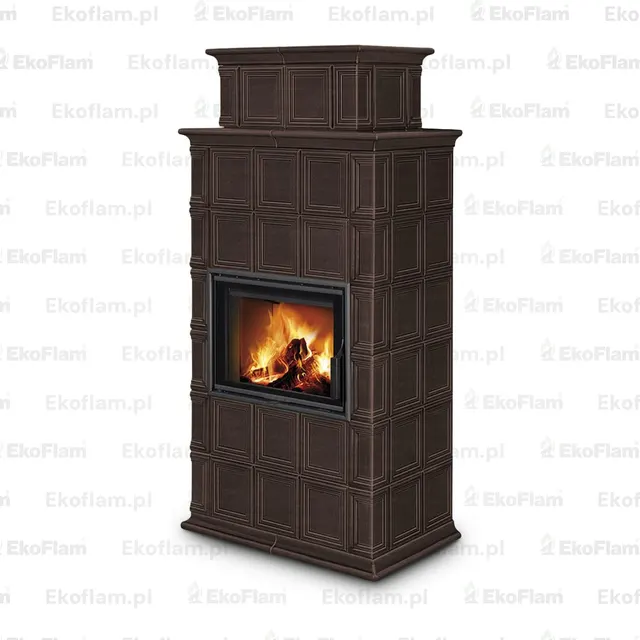 Wood-burning stove Romotop Baracca 11 H Maiolica 60400