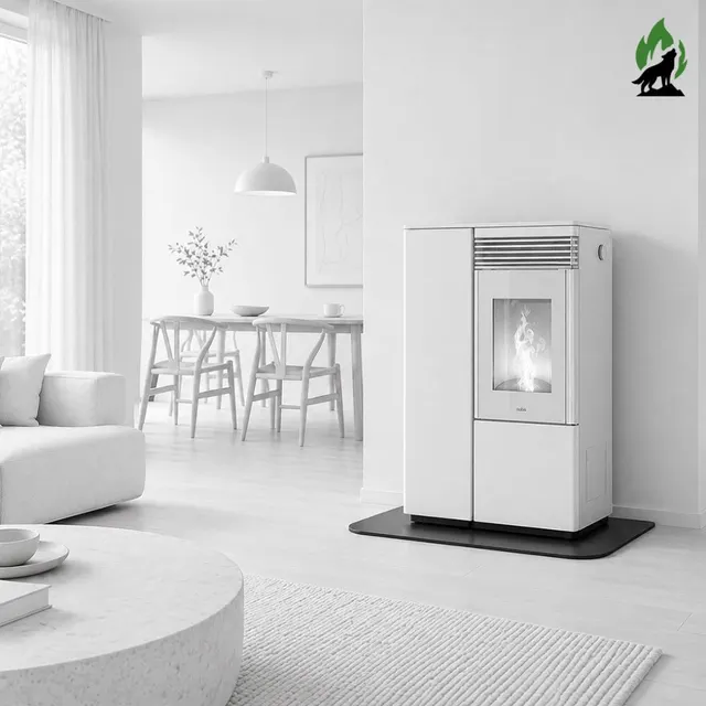 Black steel base for stove - type D1