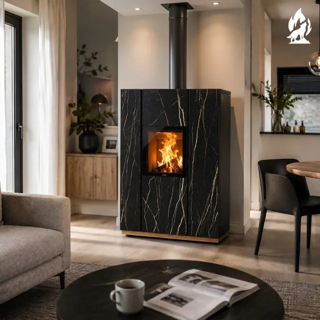 Hybrid stove Nobis Unica 10 V gres night