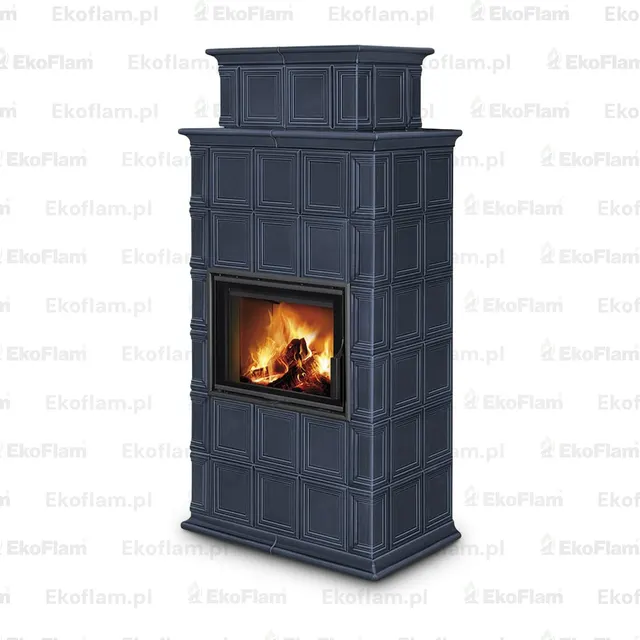 Wood-burning stove Romotop Baracca 11 H Maiolica 21204