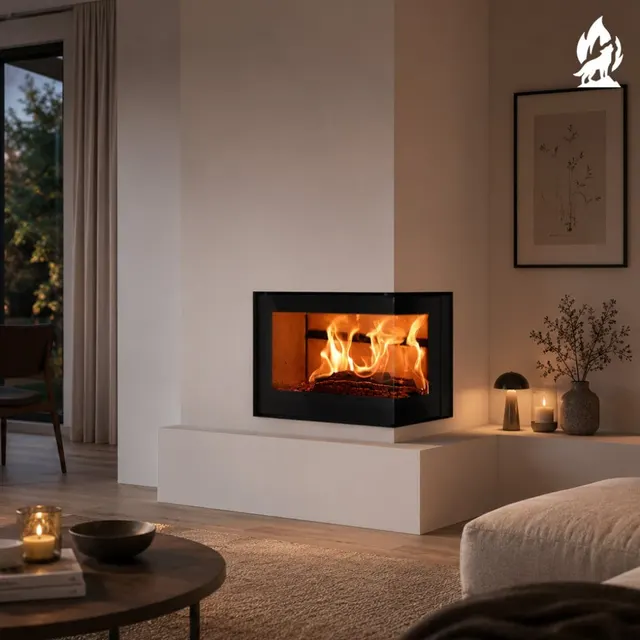 Wood-burning insert Nobis Efrem Edge 700/49 left