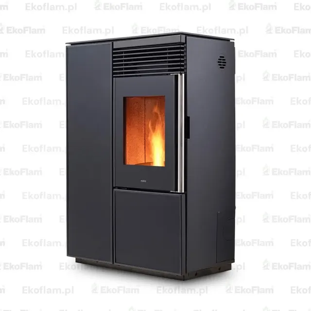 Pellet stove Nobis A10 Light C glass black