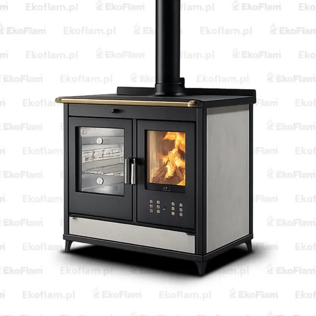 Wood-burning cooker Klover Star 90 Country gres piaskowy