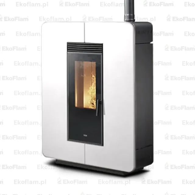 Pellet stove Klover Astra Air steel avorio