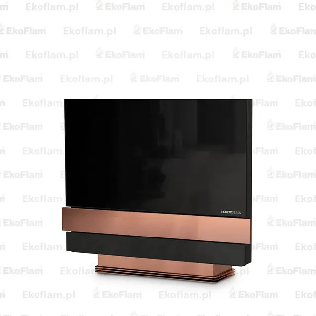 Kominek na pellet Moretti Design Compact Relax Vision 10 stal brązowa