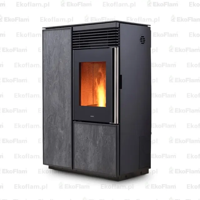 Pellet stove Nobis A10 Light Coax gres dark