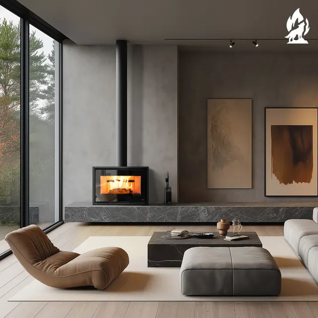 Wood-burning stove Nobis Efrem Fly 700/49