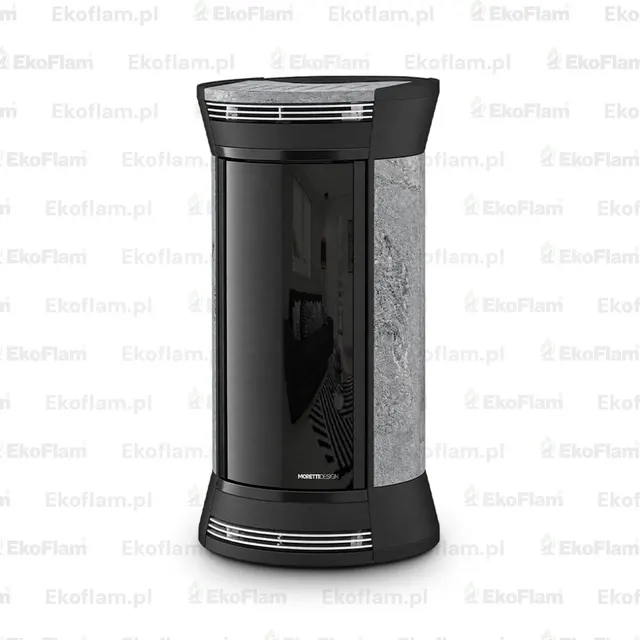 Pellet stove Moretti Design Clessidra Aqua Stone 19