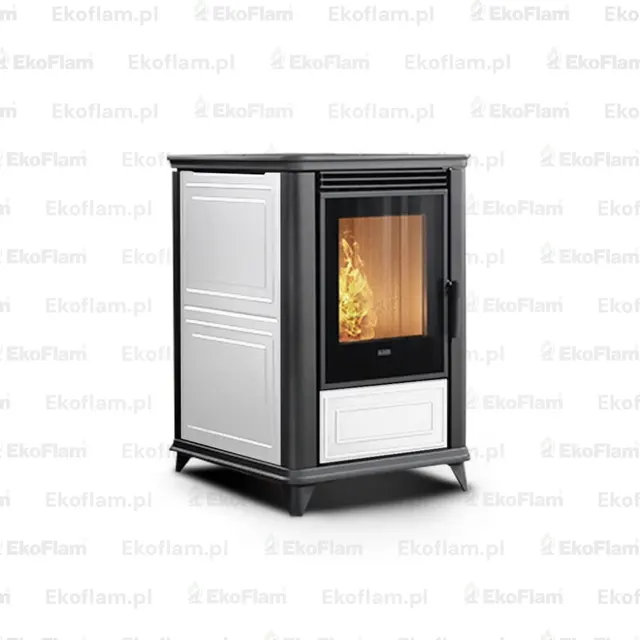 Pellet stove Klover Miss Air Maiolica avorio