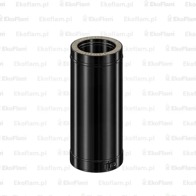 DI 150-ED 500 rura prosta RAL9030