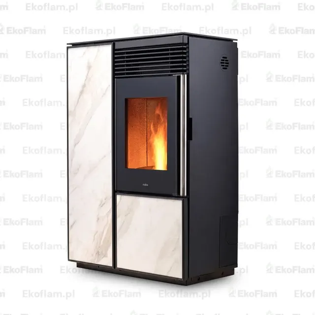 Pellet stove Nobis A10 Light C gres carrara