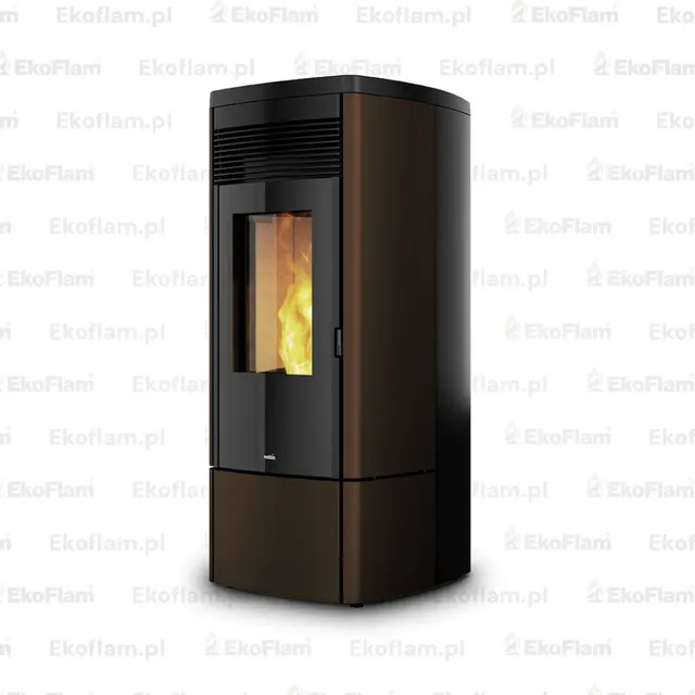 Pellet stove Nobis A11/13 Zenith Plus V steel bronze