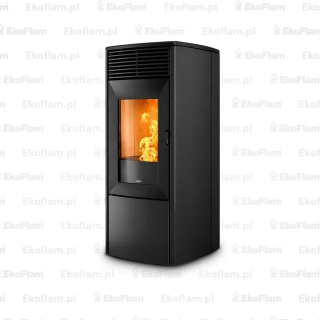 Pellet stove Nobis A9/10 Zenith V steel black