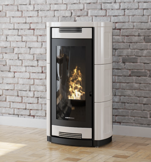 Kominek wodny na pellet Moretti Design Aladino 14
