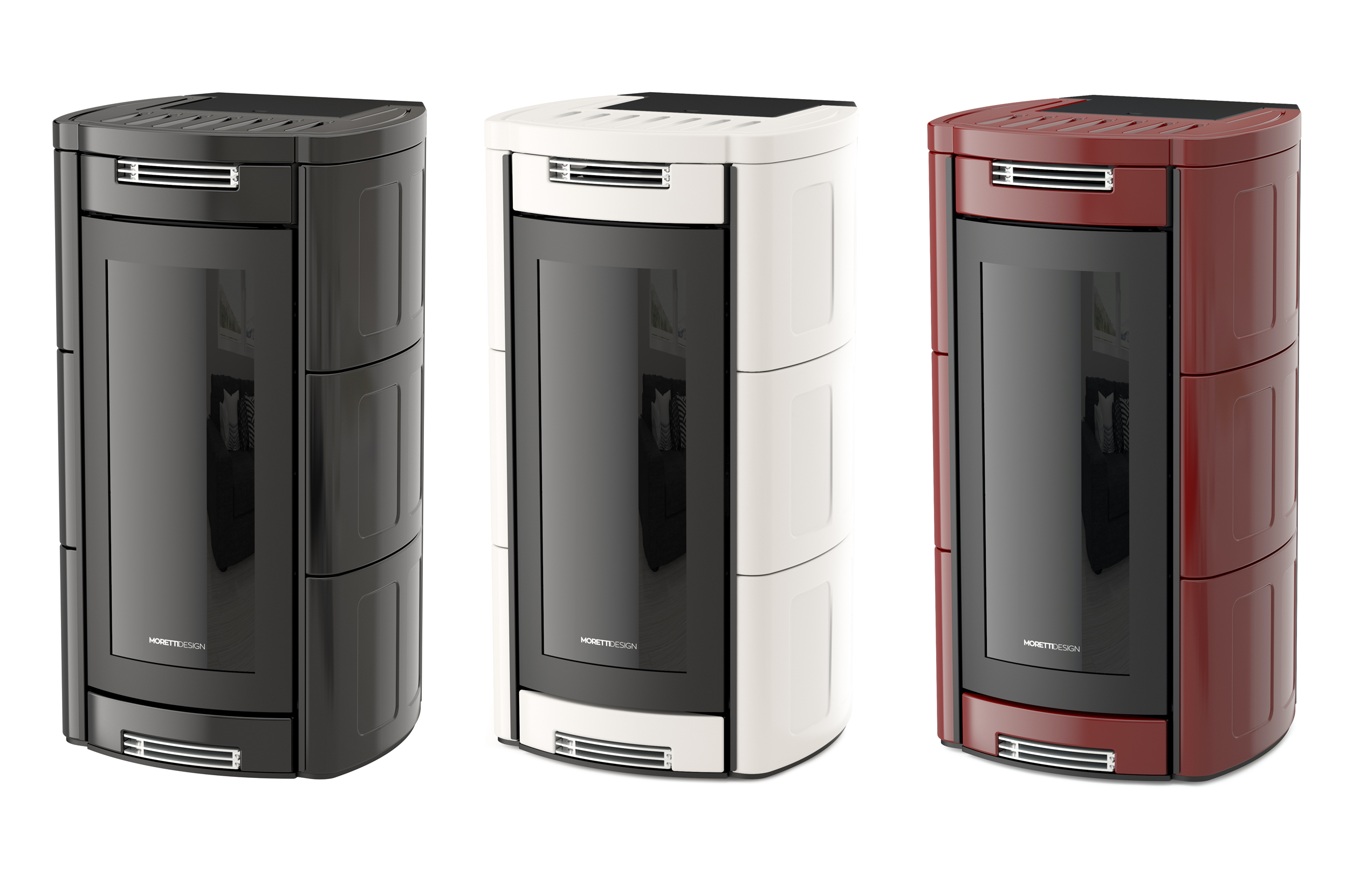 Kominek na pellet Moretti Design ALADINO All Style