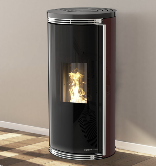 Kominek na pellet Moretti Design ERGONOMIC