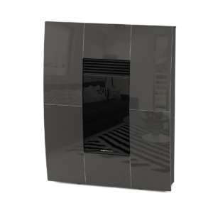Kominek na pellet Moretti Design Compact Glass 8
