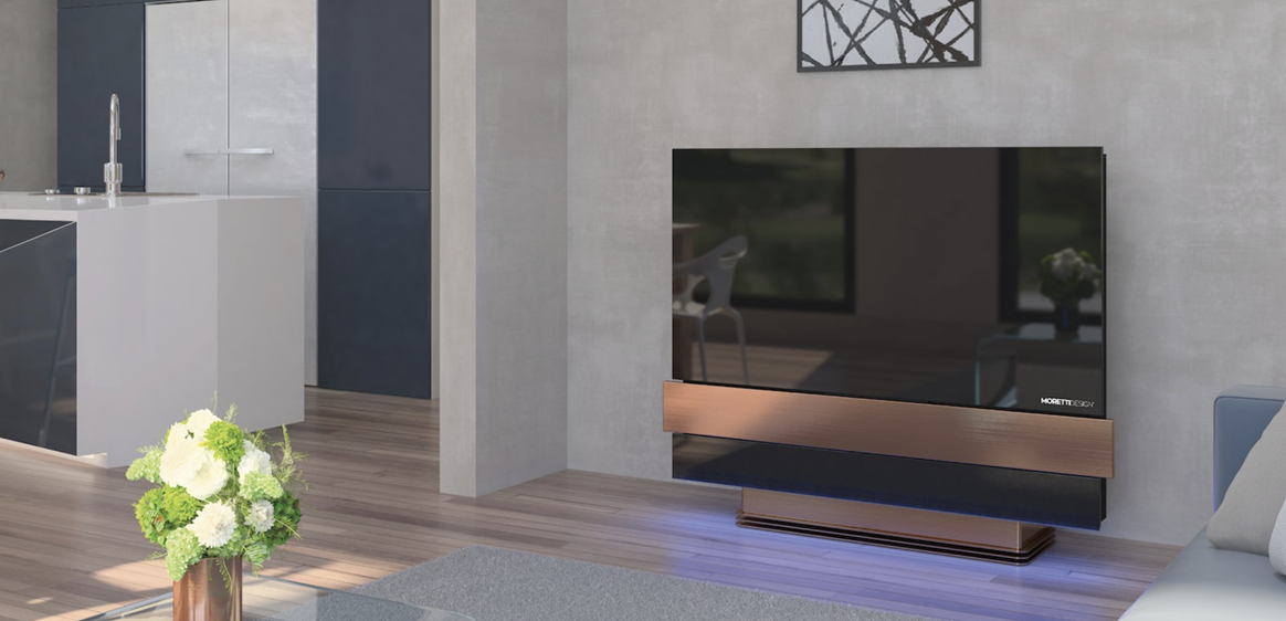 Kominek na pellet Moretti Design Compact Vision