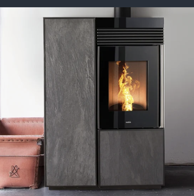 Piecyk na pellet Nobis A10 C Light dark