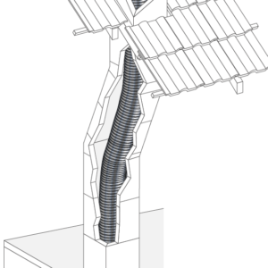 Poujoulat Starflex wkład kominowy elastyczny